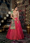 AJD 7888 Designer Wedding Wear Couple Lehenga With Kurta Catalog